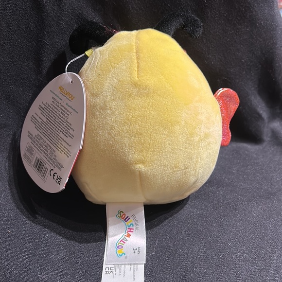NWT Sunny Squishmallow SquishDate: 4.11.2022 Bumblebee 5.5” x 6” - Picture 6 of 6